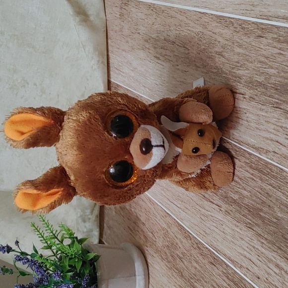 Ty Other - NWT KLIPPER KANGAROO AND ROO JOEY plush stuffed toy 6 in TY collectible